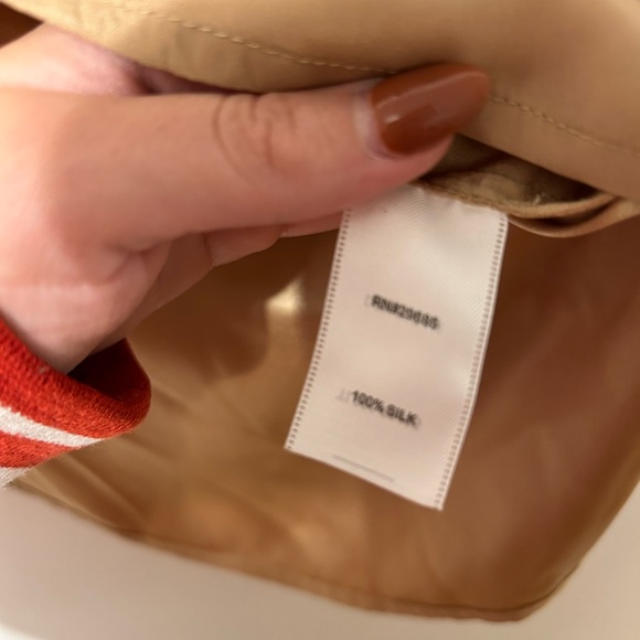 Pendleton Silk Button Down Shirt Size 6 - Picture 5 of 8